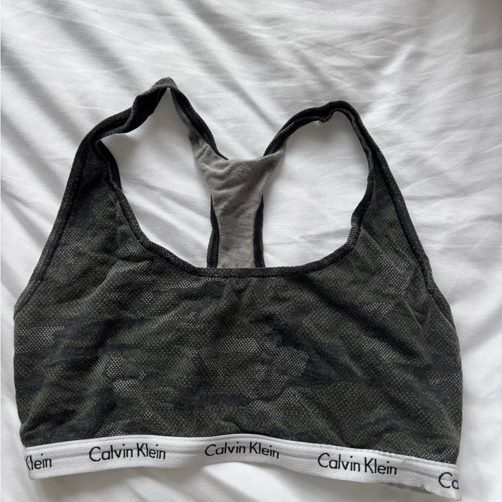 Calvin Klein Camo Sports Bra
